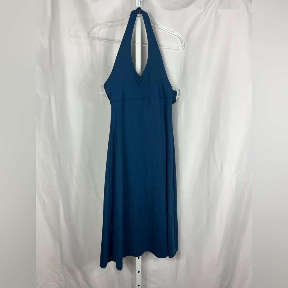 Patagonia Blue Halter Tennis/Pickleball Athletic Dress XS￼